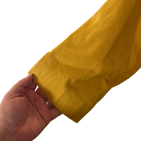Vintage Bions Mustard Yellow Coat Dress Size 40 (Fits M/L) - Picture 6 of 12